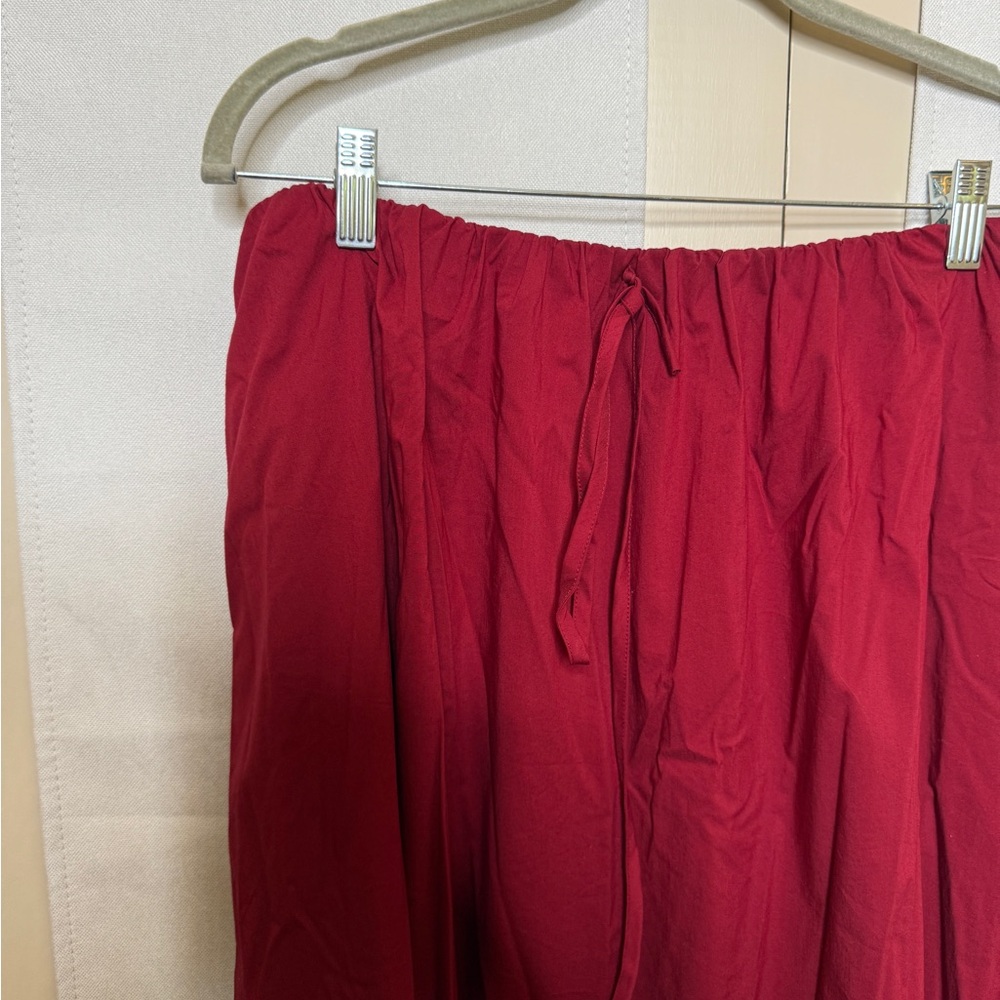 Peppermayo Burgundy Maxi Skirt - Picture 4 of 7
